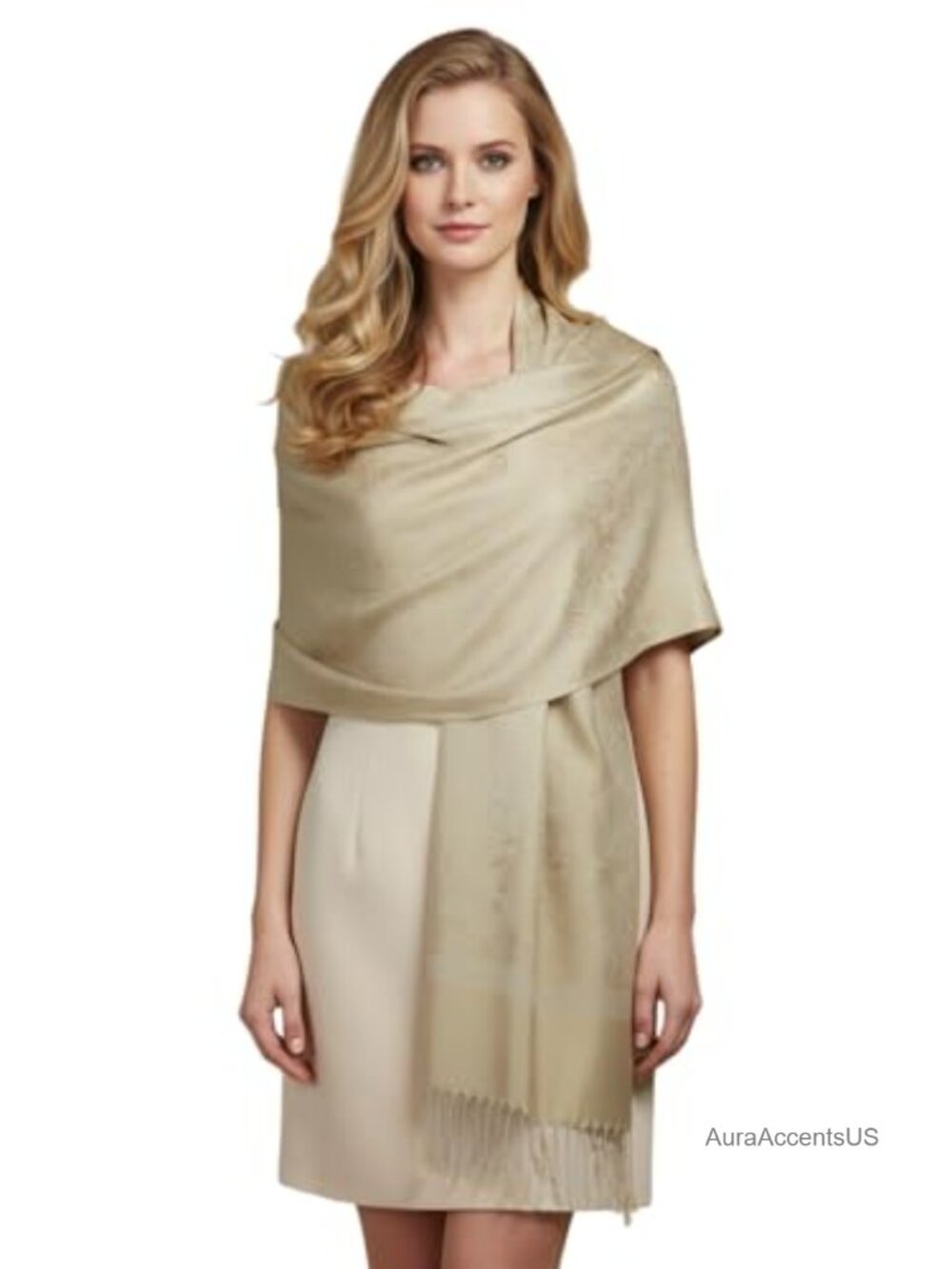 Paisley Jacquard Pashmina Shawl Wrap Stole Scarf Viscose Acrylic